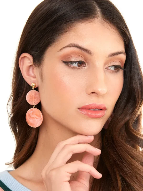 Watercolors Double Drop Earring | ZENZII Best