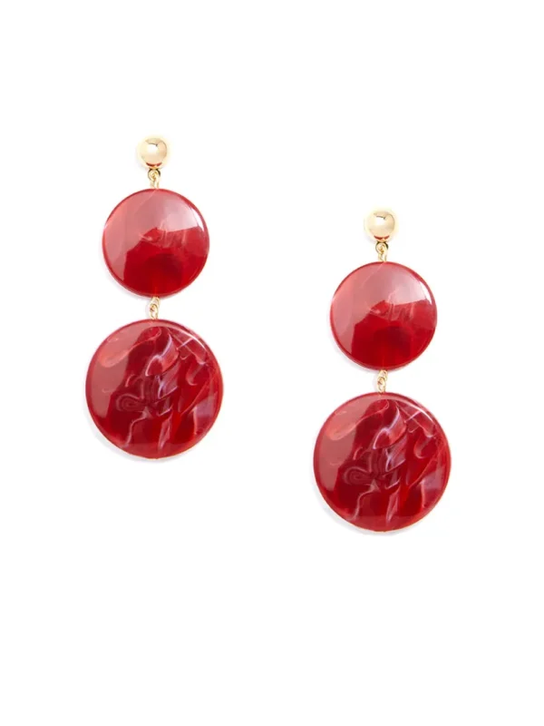 Watercolors Double Drop Earring | ZENZII Best