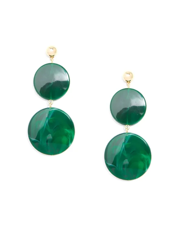 Watercolors Double Drop Earring | ZENZII Best