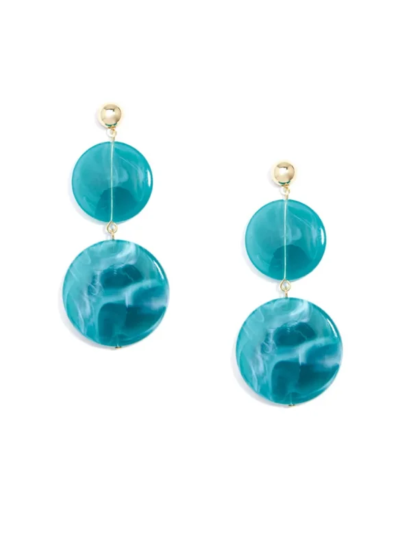 Watercolors Double Drop Earring | ZENZII Best