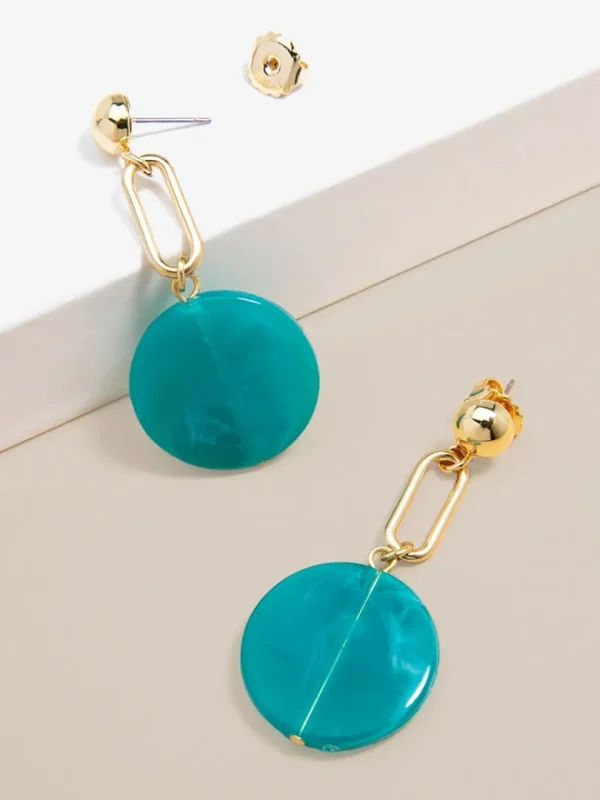 Watercolors Link Drop Earring | ZENZII Online