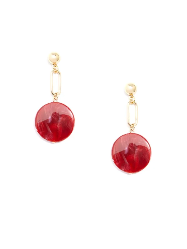Watercolors Link Drop Earring | ZENZII Online
