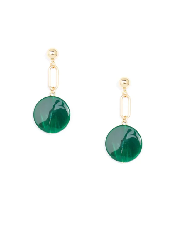 Watercolors Link Drop Earring | ZENZII Online
