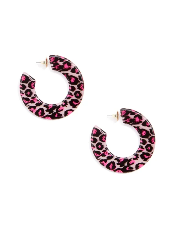 Wildlife Flat Hoop Earring | ZENZII Online