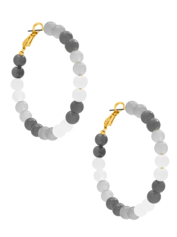Zoe Hoop Earring | ZENZII Hot