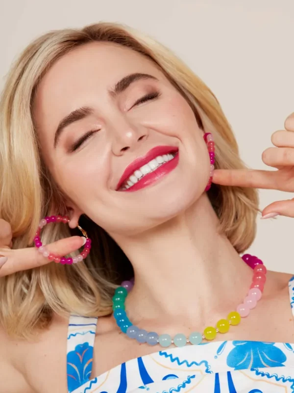 Zoe Hoop Earring | ZENZII Hot